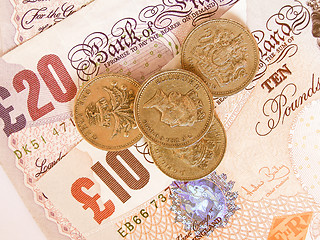 Image showing  Pounds vintage