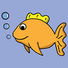 Image showing Cartoon Fish