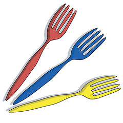 Image showing forks