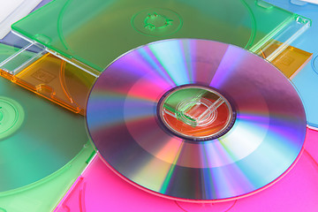 Image showing CD Colors