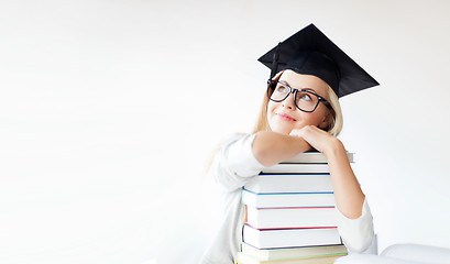 Image showing student in graduation cap