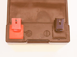 Image showing  12V Battery vintage