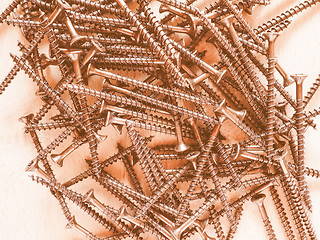 Image showing  Wood screw vintage