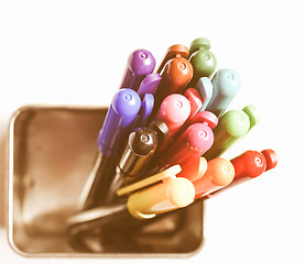 Image showing  Felt tip pens vintage