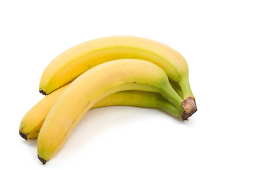 Image showing fresh juicy banana isolated on white