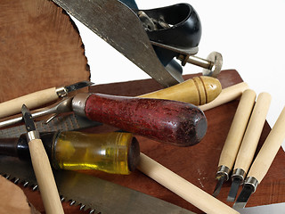 Image showing Woodworking Tools