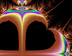 Image showing Abstract Shrooms