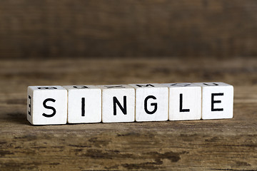 Image showing Single