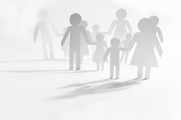 Image showing Group of people with children