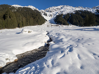 Image showing A trail in Klosters