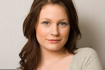 Image showing young beautiful woman