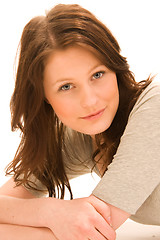 Image showing young beautiful woman