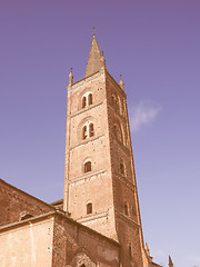 Image showing San Domenico church in Chieri vintage