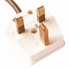 Image showing  British plug vintage