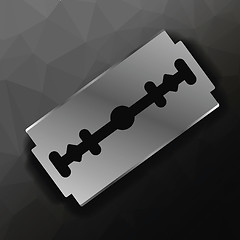 Image showing Metal Razor Blade 