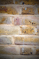 Image showing in london   the    abstract    texture of a ancien wall and ruin