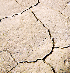 Image showing brown dry sand in sahara desert morocco africa erosion and abstr