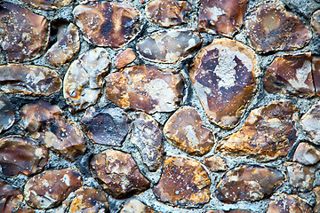 Image showing wall texture in london england and   floor