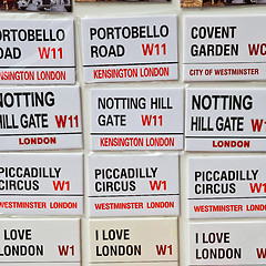 Image showing  icon street in london      transport 