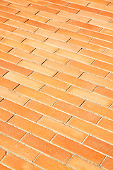 Image showing step   brick in  italy old wall and texture 