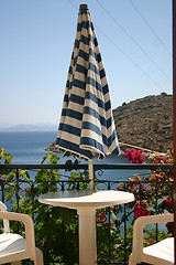 Image showing Greek view symi