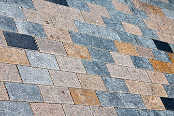 Image showing brick in london  abstract    texture  ancien wall and ruined 