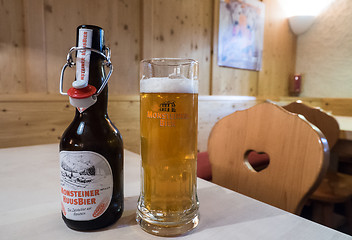 Image showing Monsteiner bier in Klosters