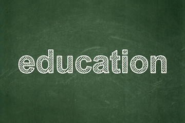 Image showing Education concept: Education on chalkboard background