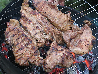 Image showing BBQ meat