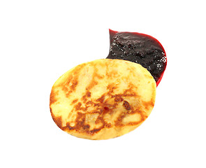 Image showing Delicious fried cheese