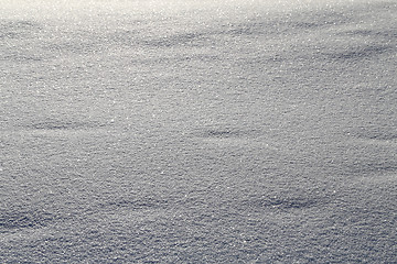 Image showing White beautiful snow