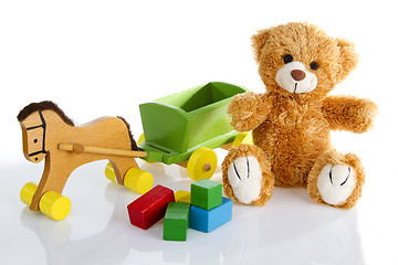 Image showing Colorful Toys