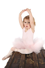 Image showing Ballet toddler