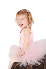 Image showing Ballet toddler