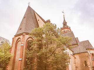 Image showing Nikolaikirche Leipzig vintage