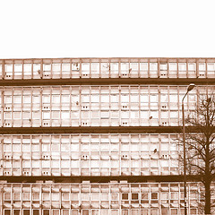 Image showing Robin Hood Gardens, London vintage