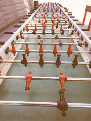 Image showing  Table football vintage