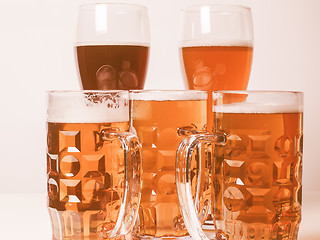 Image showing  German beer vintage