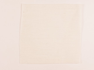 Image showing  White fabric sample vintage