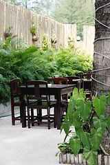 Image showing Table and chairs