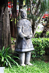 Image showing Asian warrior