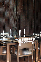 Image showing Restaurant interior