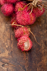 Image showing fresh rambutan fruits 