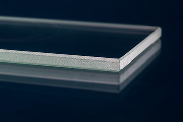 Image showing Glass roving fibre for pultrision process. Window fiberglass profile manufacturing.