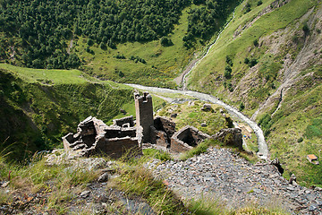 Image showing Mutso village ruins