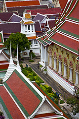 Image showing asia  thailand  in  bangkok  garden colors religion      mosaic