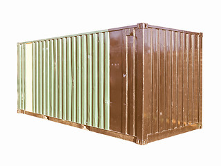 Image showing  Container picture vintage