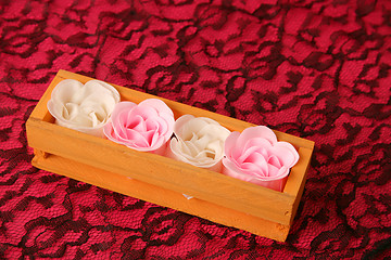 Image showing Soap Flowers