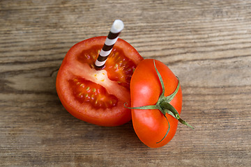 Image showing Tomato juice