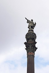 Image showing Christopher Columbus monument